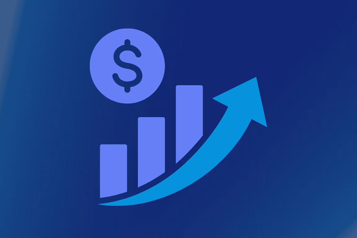OnlyFans creator reviewing fan segments and revenue in a CRM dashboard on a laptop