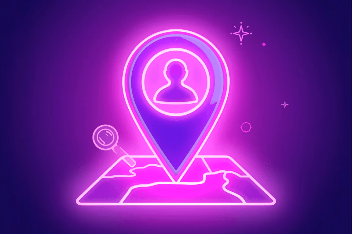 Smartphone screen showing an OnlyFans location search for creators in a nearby city