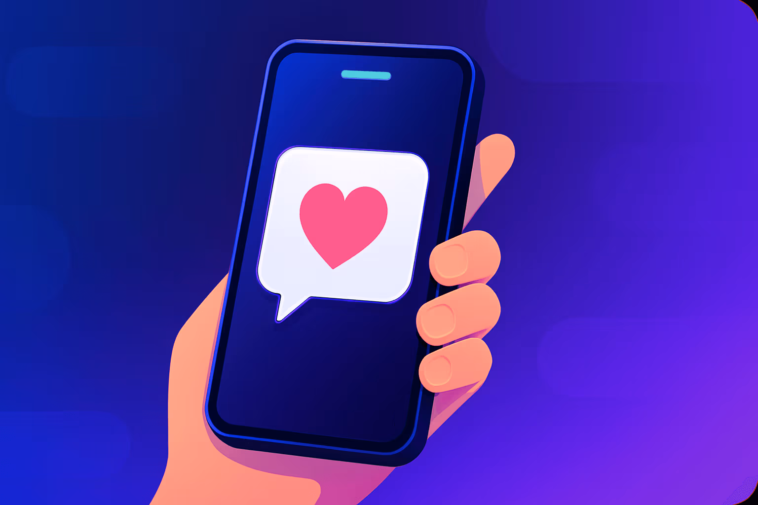 Creator typing paid chat messages to fans on a phone with earnings displayed on screen