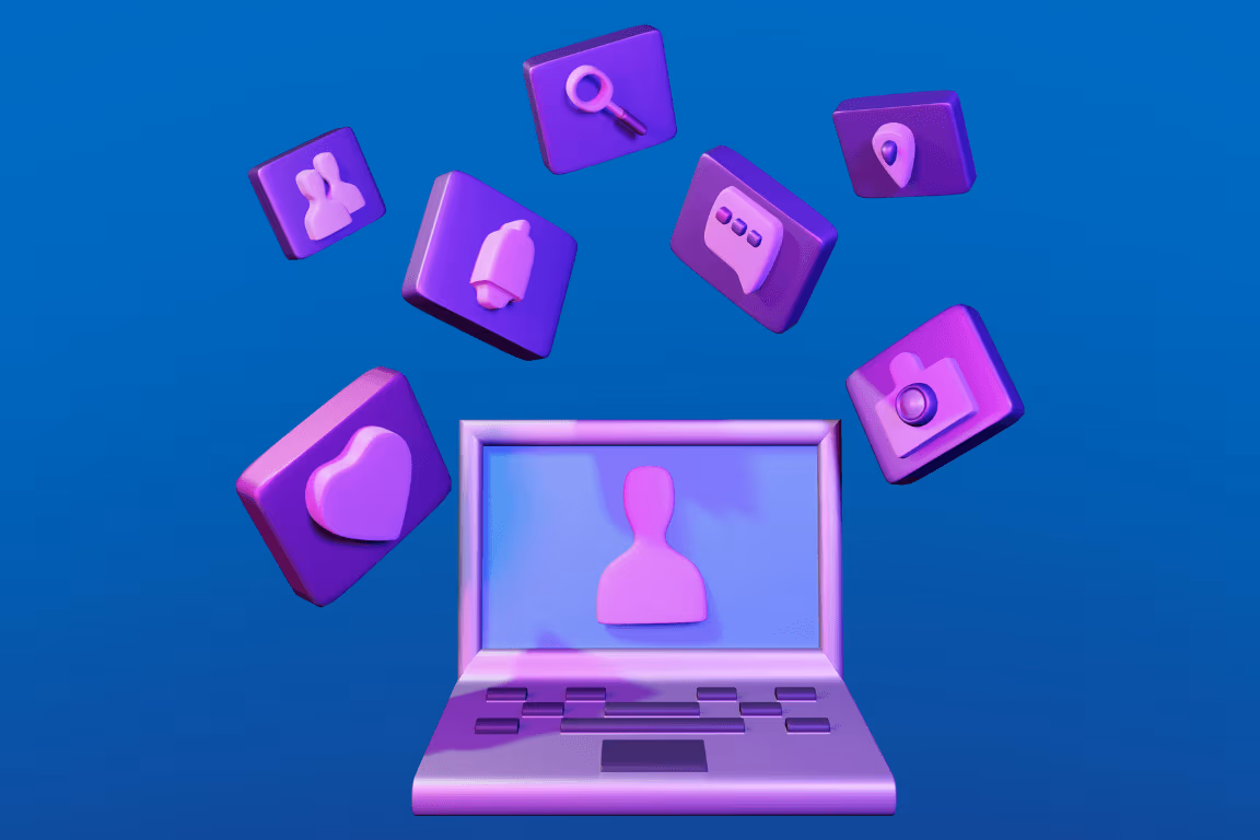 Agency owner reviewing the best OnlyFans CRM for agencies on a laptop dashboard