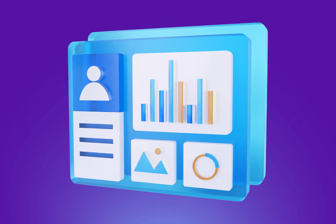 OnlyFans creator performance dashboard with revenue trends on a large monitor