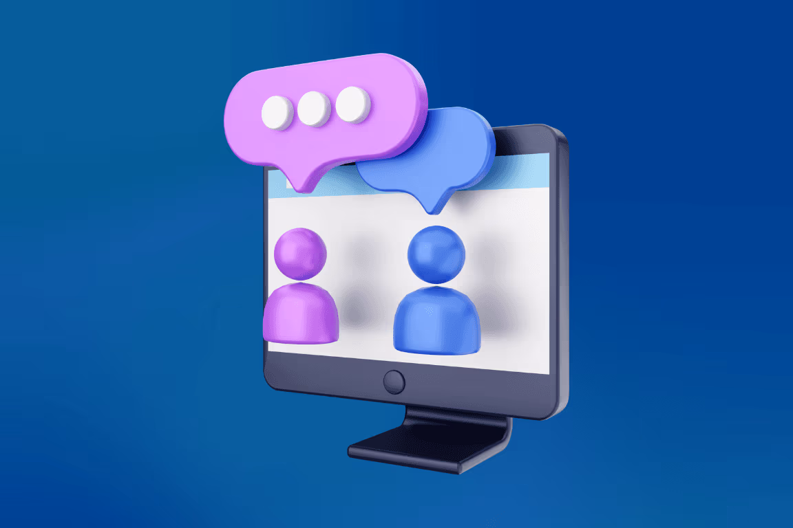 Creator organizing fan conversations with OnlyFans chat management tools on a laptop