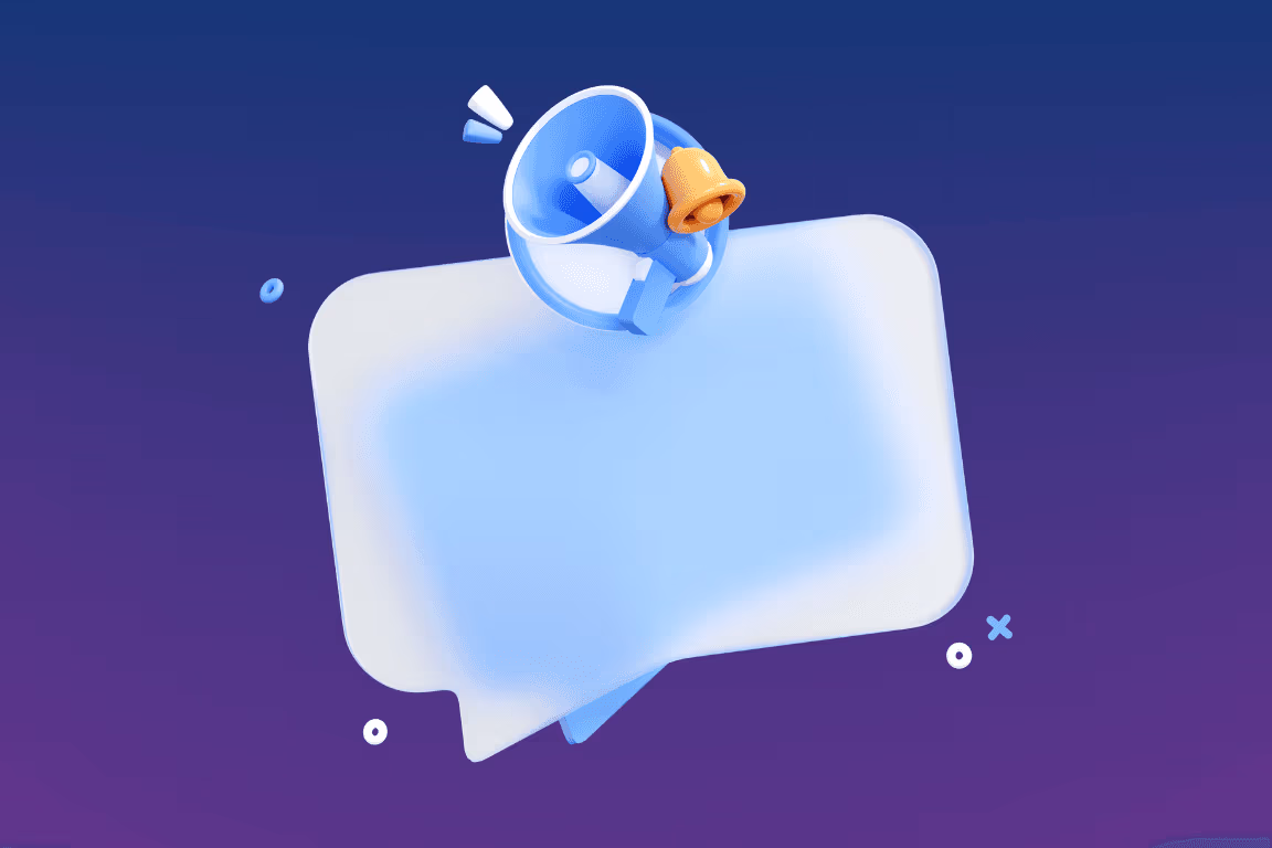 Chatter sending priority mass messaging to a targeted subscriber segment from a desktop