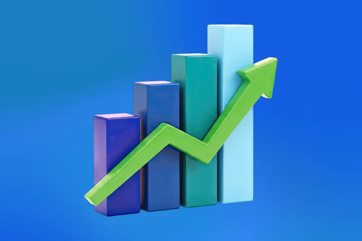Analytics screen showing improving OF PPV conversion rates over several weeks