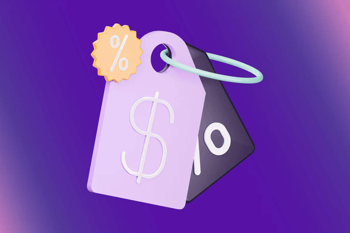 Tiered OF agency pricing table matching terms to new, established, and top creators