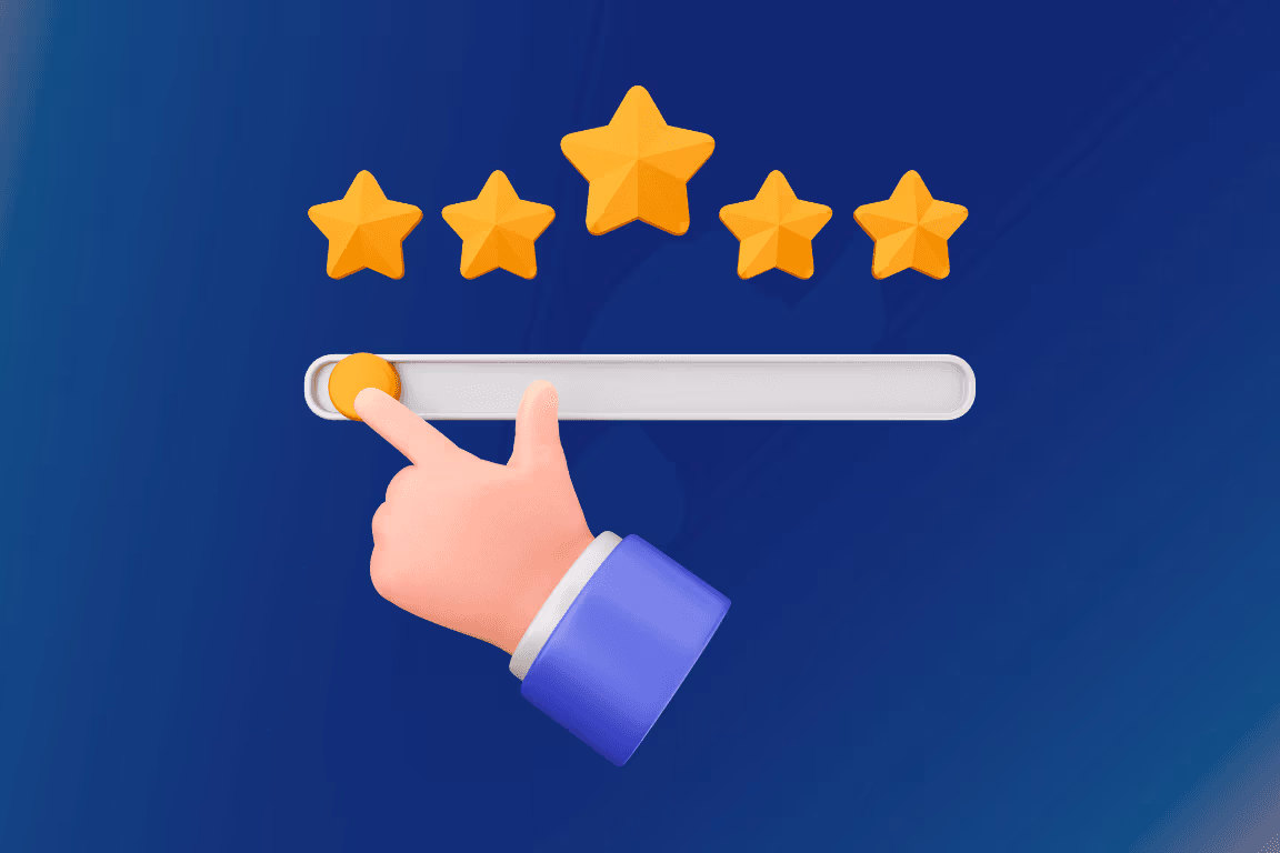 Creator content feedback systems shown as post ratings feeding into a planning board