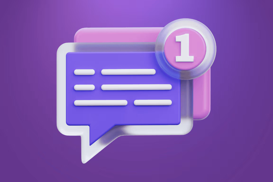Storefront illustration inside a DM window, representing OF DM marketing techniques