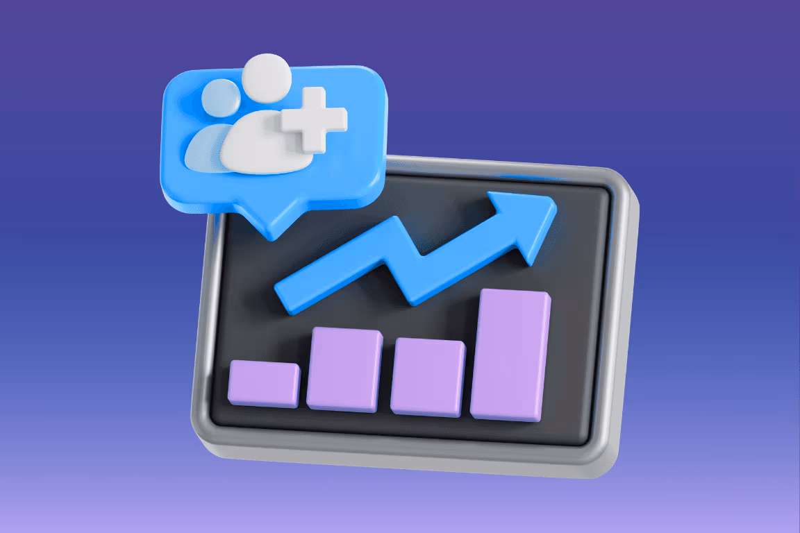 Creator tracking organic OF traffic sources on a subscriber growth dashboard