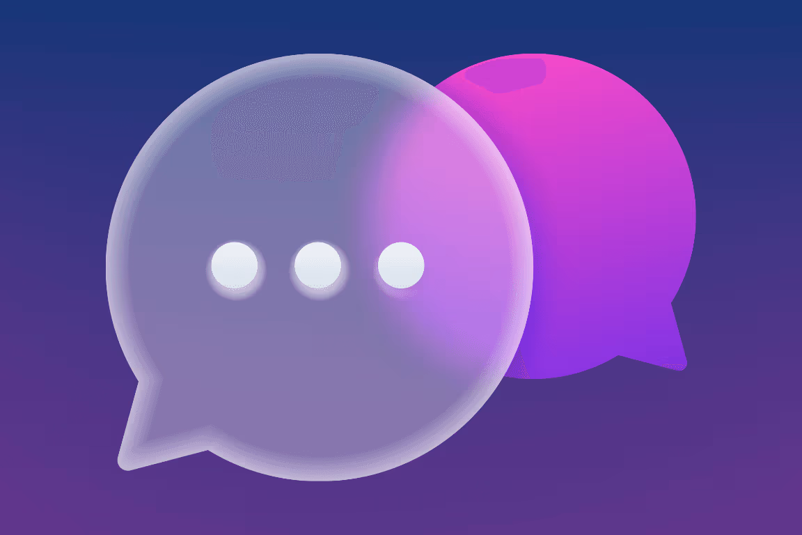 Creator using OF messaging tools to manage a busy inbox on a laptop