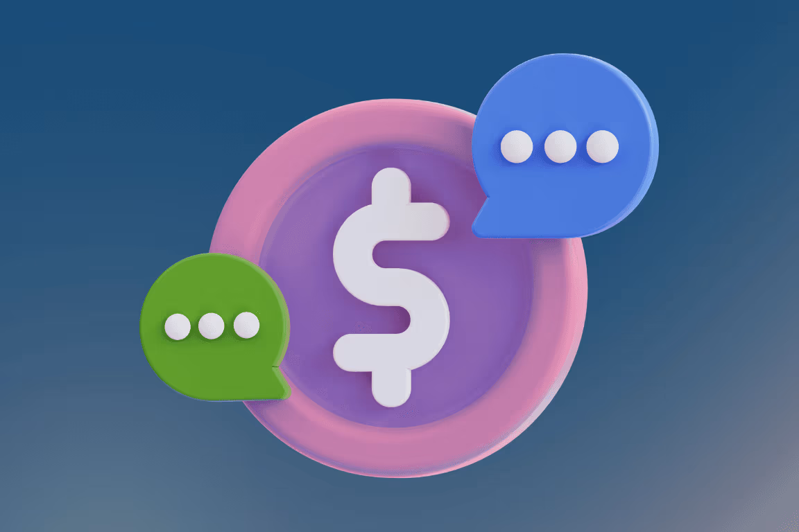 Creator managing a growing fan inbox on a laptop, scaling OF conversations personally